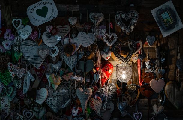 Liebevolles Detail im Tirolerherz