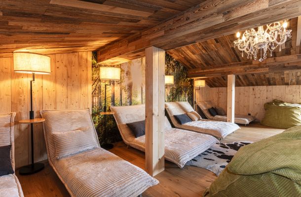 Wellnessbereich im Tirolerherz
